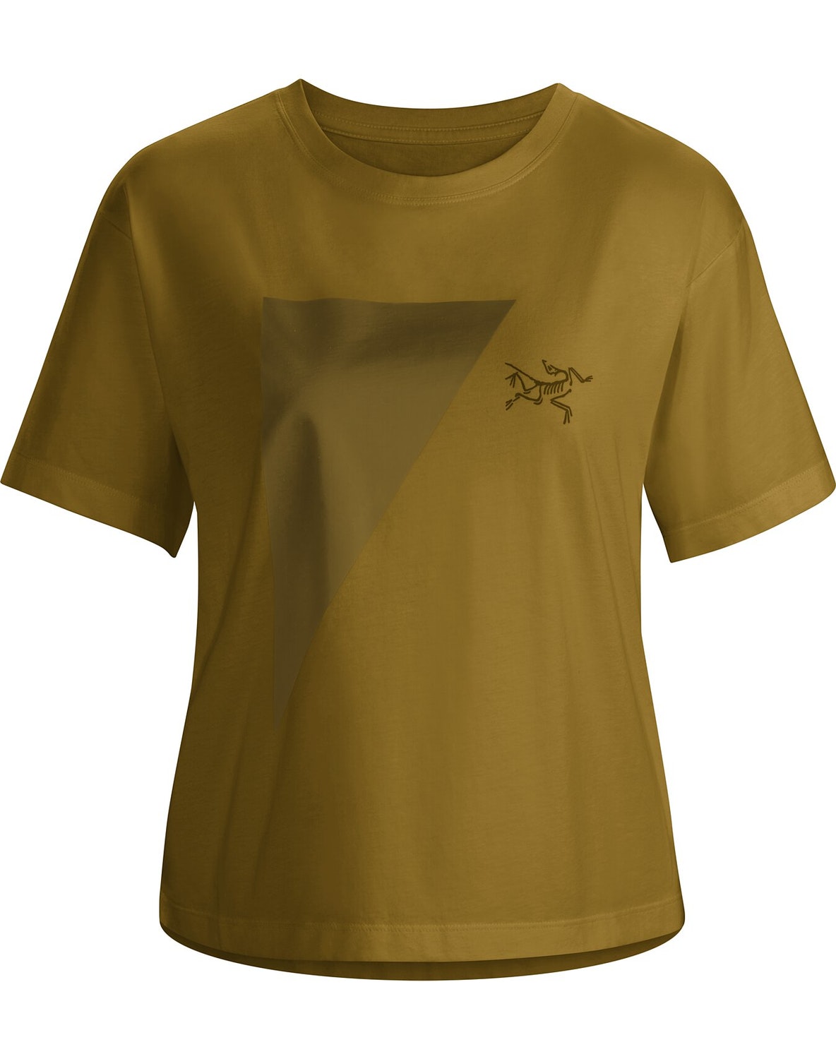 T-shirt Arc'teryx Arc'postrophe Bird Crop Donna Profondo Gialle - IT-36145963